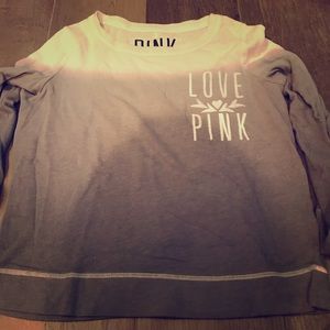 Victoria Secret’s Pink ombré sweatshirt